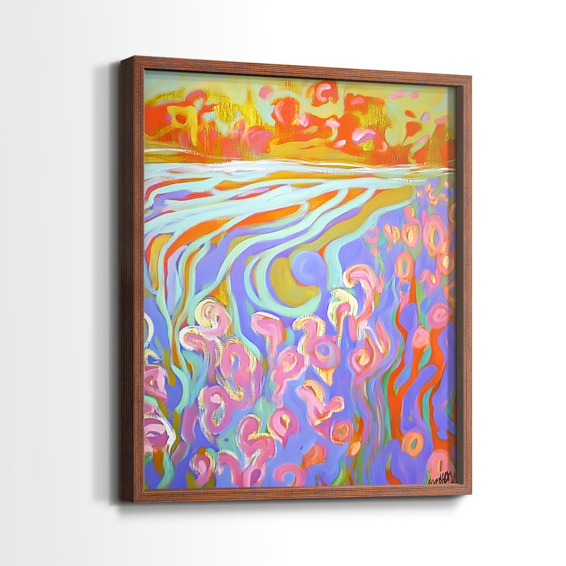 "ABSTRACT Series DCCVI" par J Paul, Noyer, H 11 po x l 9 po