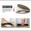Canalp Elongated Hard Toilet Seat