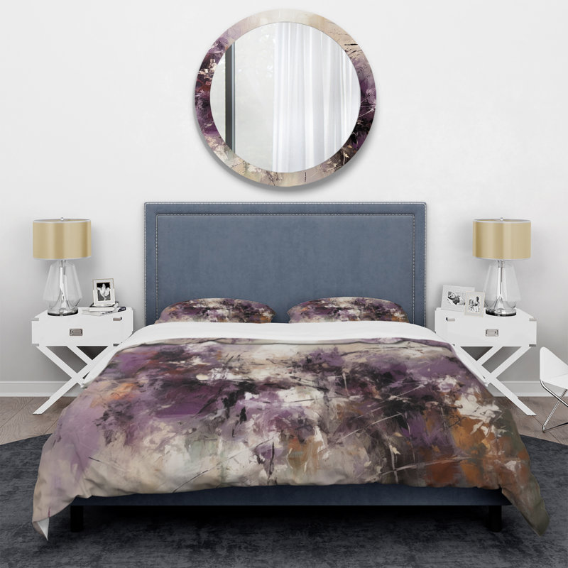 Ensemble de housse de couette en microfibre / polyester Modernist Expressions V