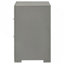 Table de chevet 2 tiroirs Pierce Grey-5480105