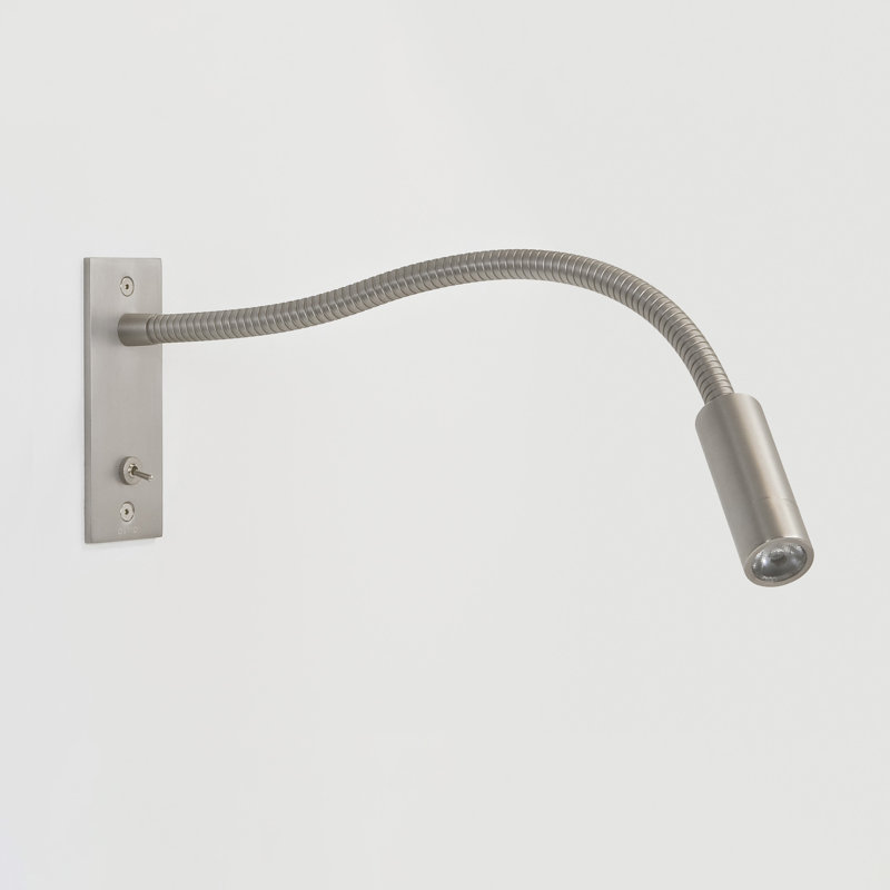 Leo 1 - Light LED Swing Arm, Matt Nickel