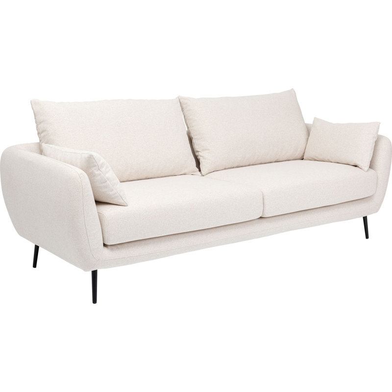Sofa Amalfi 2-Seater Cream 219cm