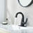 Single-Hole Single-handle Bathroom Faucet with Drain Assembly-64129680