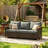 Comfort Couch Sofa,Wicker Outdoor Sofa,Deep Seat Sofa
