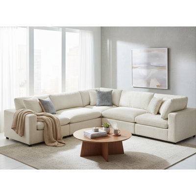 Chelsea Modular 5-Piece Sectional - Beige