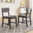 Rustic Farmhouse Dining Chairs, Solid Wood, Upholstered, Multipurpose