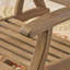 Chaise berçante d'extérieur en bois d'acacia-514751679