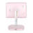 Hello Kitty Touch Pro Cute LED Makeup Mirror 2.0 for Dorm Room Decor, QI Charging Base to Phone