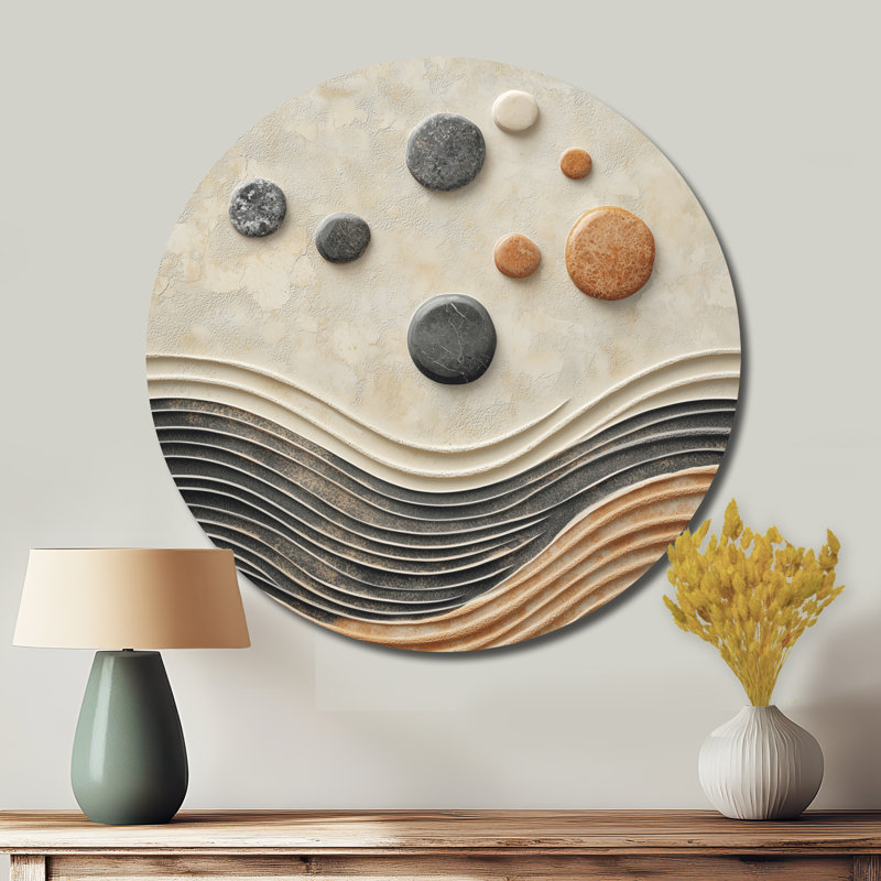 Décoration zen zen, L 23 po x H 23 po