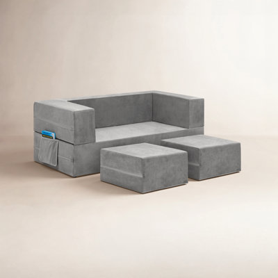 Kids Foam and Ottoman