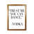 Honey Oak Frame