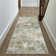Sarah Modern Abstract Machine Washable Area Rug with Non-Slip Backing