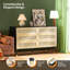 Commode double 6 tiroirs Almeda