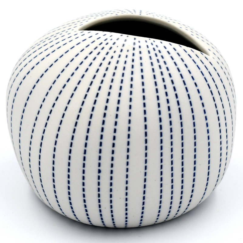 Vase de table Bahir, Bleu