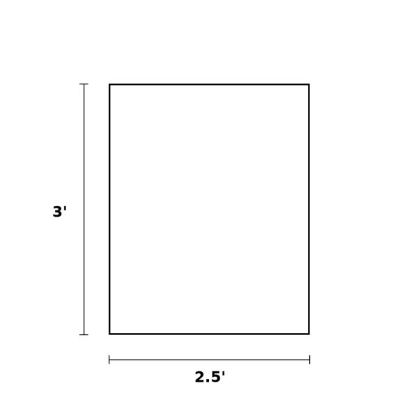 Dimensions du produit