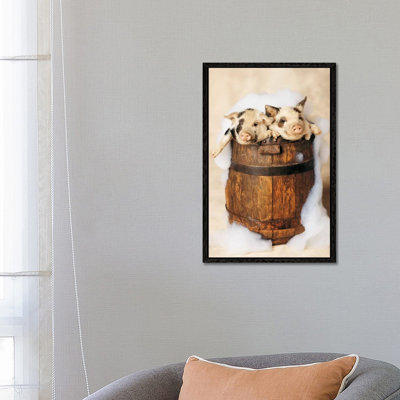 Bath Boys 1 Piece Wall Art on Canvas