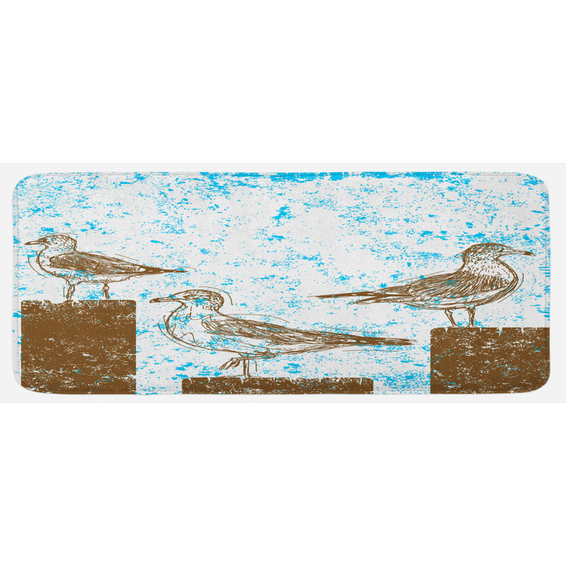 Tapis de cuisine seagulls