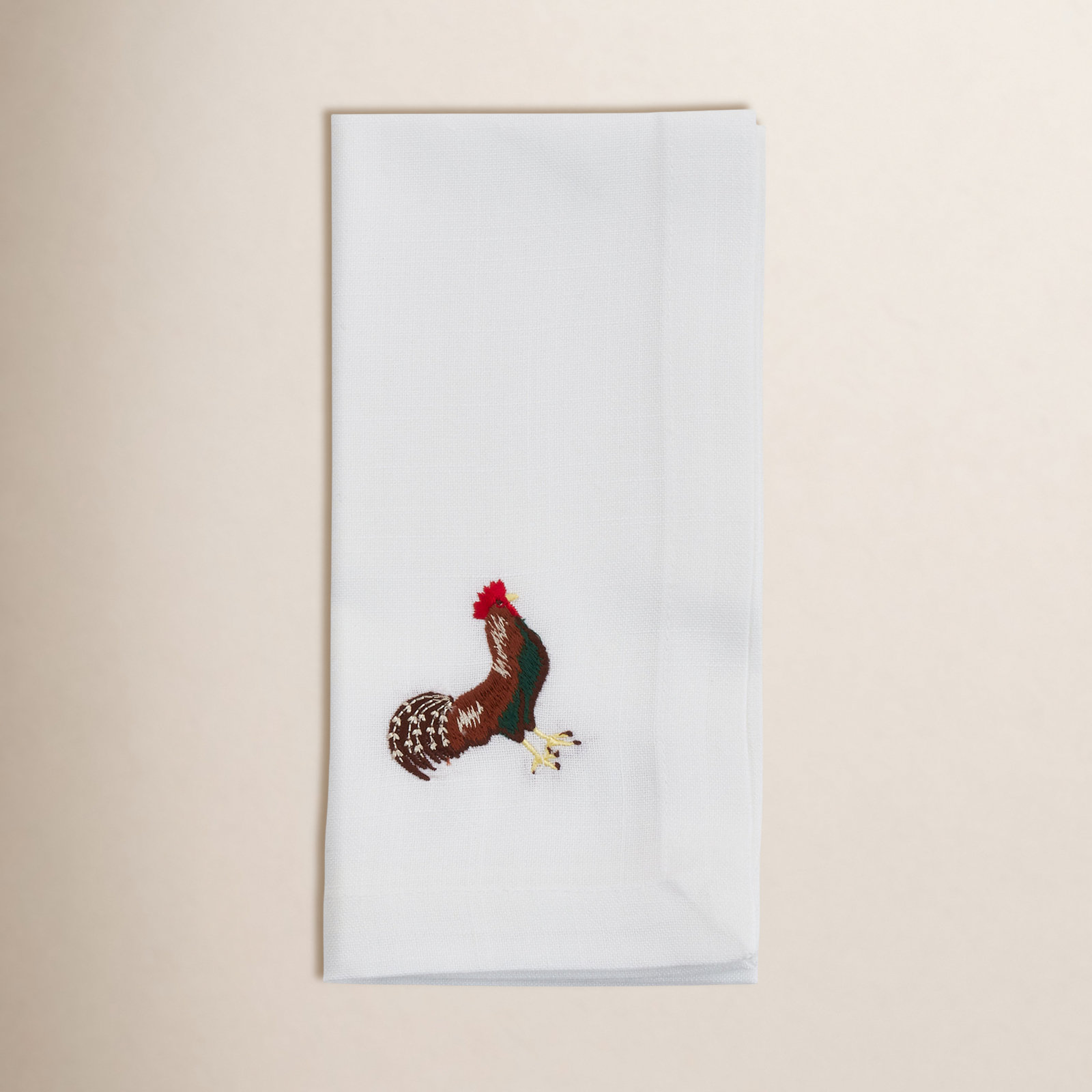 Worsham Collection Polyester Animals/Nature Square Napkin