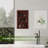 17.5"w X 4"d X 26.4"h Wall Niche Double Shelf Wood Recessed Shower Niche Cabinet Rectangle-454257089