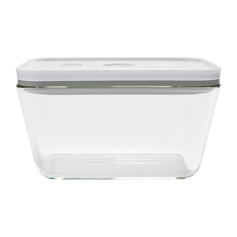 Fresh & Easy Glass Airtight Meal Prep 2.11 Qt Food Storage Container