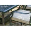Chaise de patio avec coussin Gawain