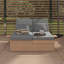 Double chaise longue d'extérieur en rotin d'extérieur-1448373200