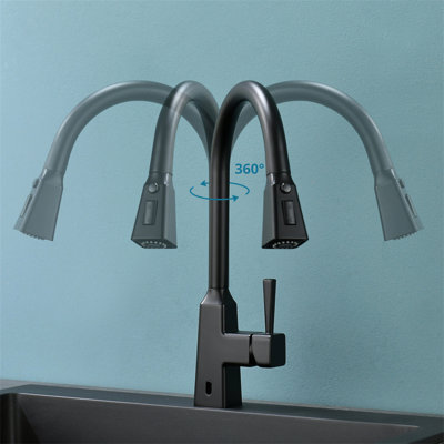 Touchless Kitchen Faucet,Hands Free Automatic Smart Kitchen Faucet