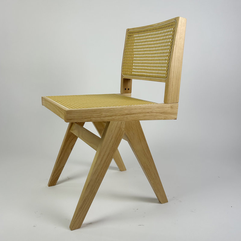 Chaise d'appoint Coskun, Naturel