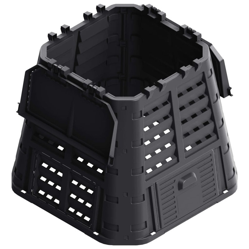 Cairns Plastic Stationary Composter with Latching Lid