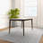 Bairoil 59" Eucalyptus Solid Wood Dining Table-2115503322