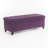 50 In.D X 20.5 In.W 18.3 In.H Purple With Storage - Fabric, Birch Living Room Convenience Item Fabric Chair 50.98D 20.15W 18.30H Legs Comfort-1627735233