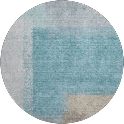 Premium Machine Washable Mayfield AMF2341 Abstract Rug
