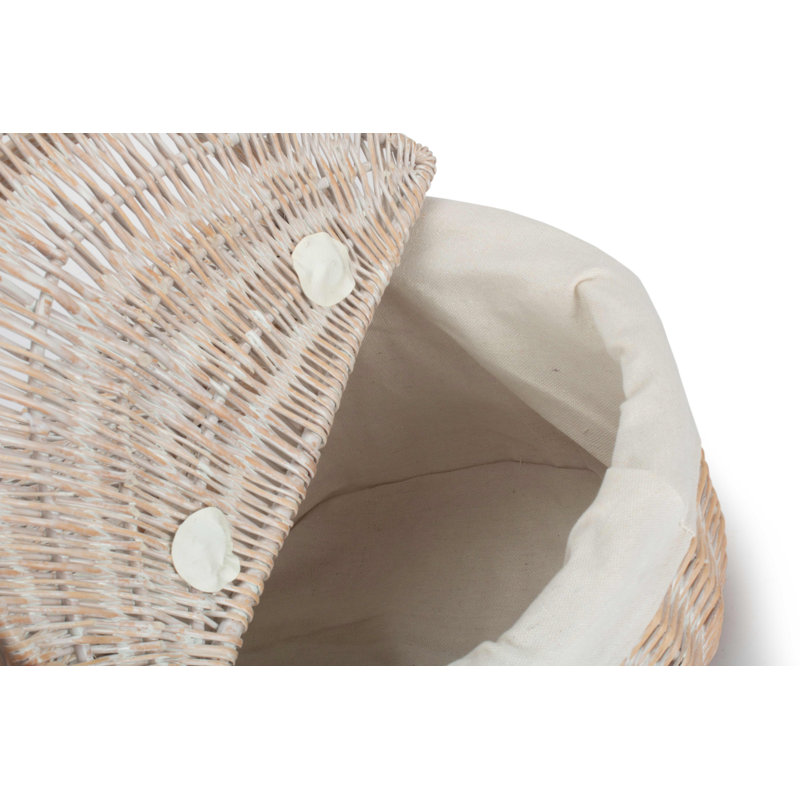Wicker Picnic Basket with Lining