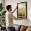 Golden Grain Field Botanical - Print-986478736-986478749