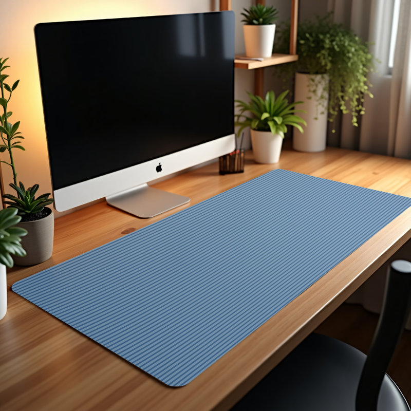 Polyester Desk Pad, 23.6x13.8