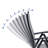 6 - Person Outdoor Dining Set with Adjustable Folding Chairs and Umbrella Hole-1825272322