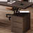 Height-adjustable table with storage cabinet-114728318