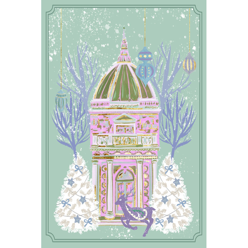 Winter Holidays IV by Melissa Wang - Wrapped Canvas Print, 122cm H x 81cm W x 3.8cm D