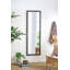 Miroir pleine longueur 23 po x 72 po avec cadre perlé en métal
