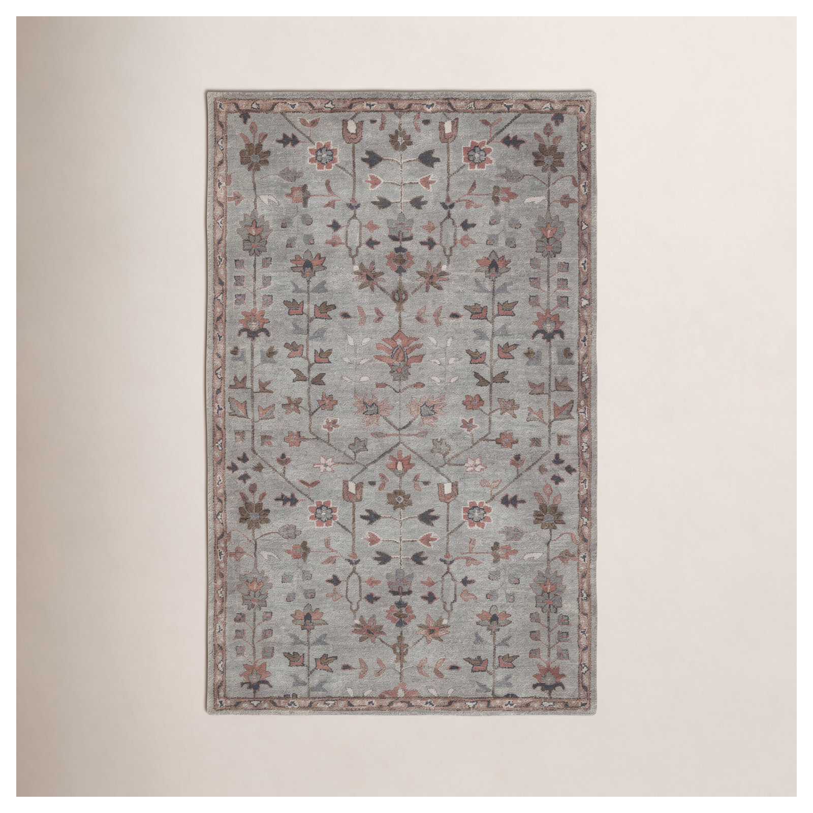 Birch Lane Hand Tufted Wool Siba Rug, Rectangle 3' x 5'