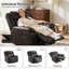 Fauteuil inclinable (brun foncé)-1206588802