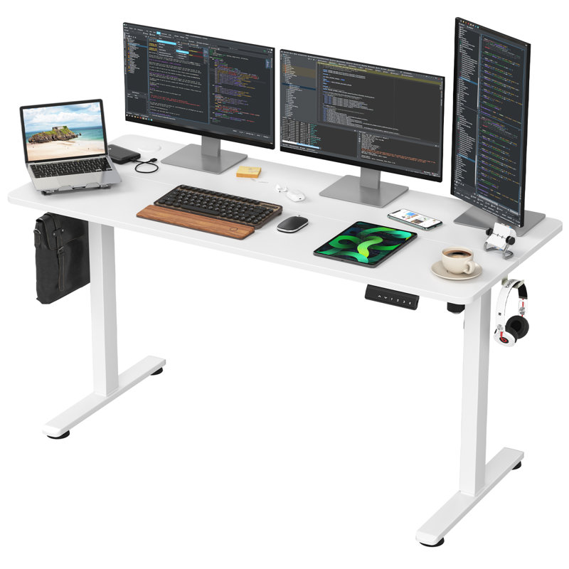 Bureau électrique vertical à hauteur réglable
