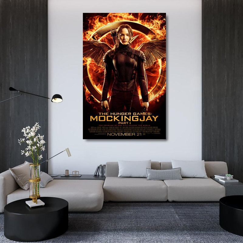 The Haim Games Mockingjay 1, H 48 po x l 32 po