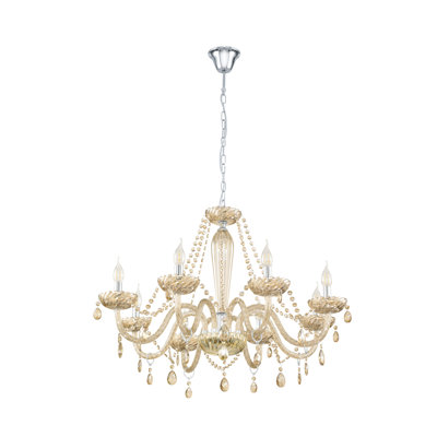 Braiden 8 - Light Candle Style Chandelier
