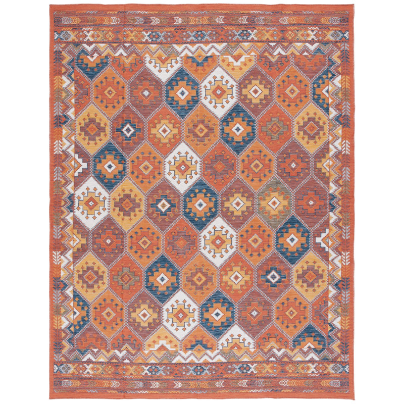 Molena Sunrise Geometric Indoor/Outdoor Area Rug, Rectangle 8' x 10'
