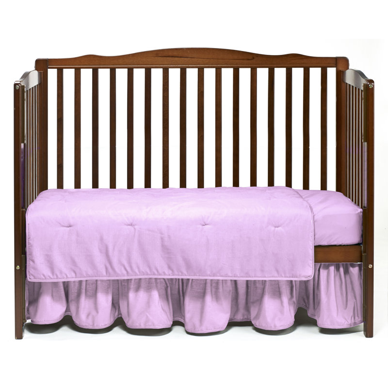 Ensemble de literie pour lit de bébé 3 pièces Bostic, Lavande