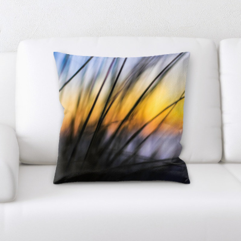 Microsuede Throw Pillow