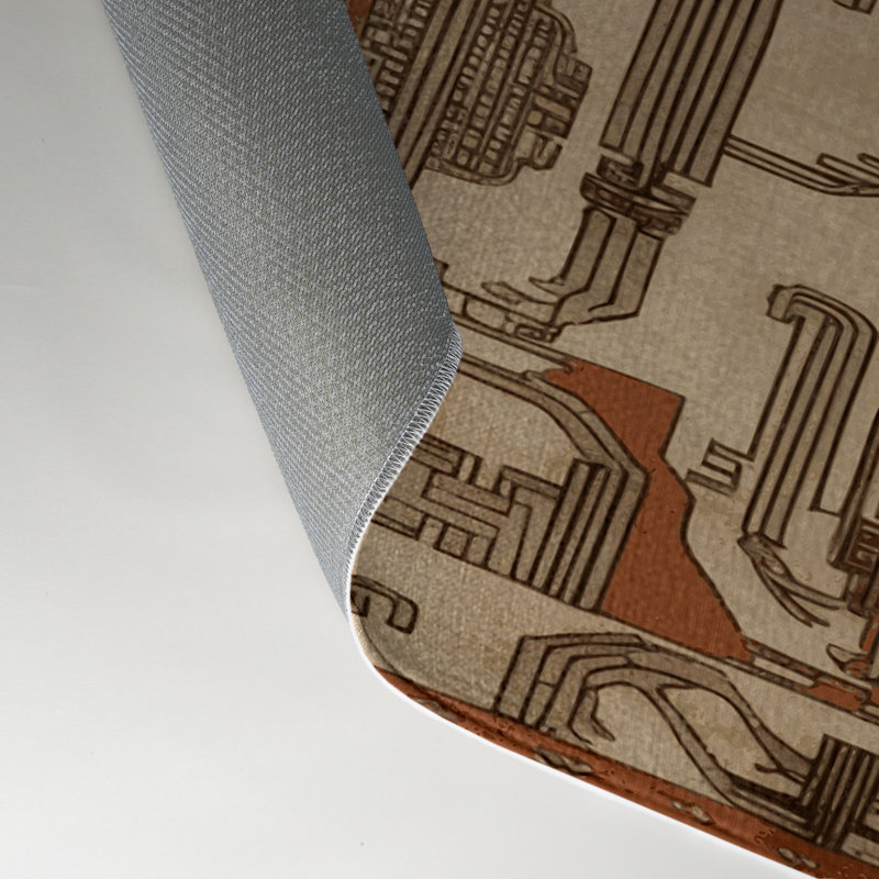 Tapis intérieur et extérieur ArtDeco, Rectangle 9 pi x 12 pi