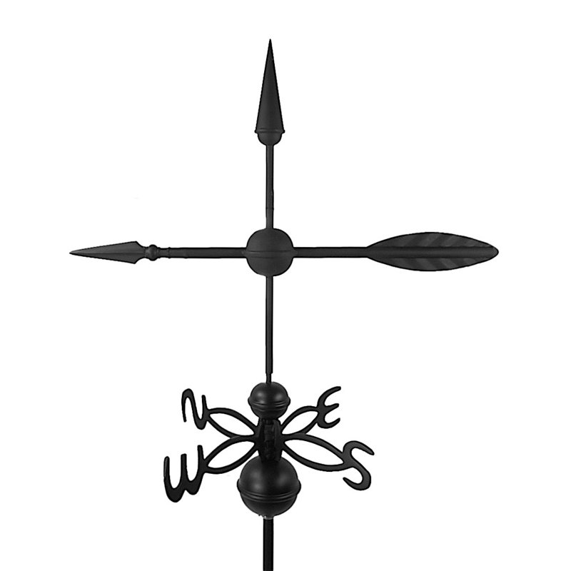 Bedias 40'' H Aluminum Novelty & Humour Weathervane, Black