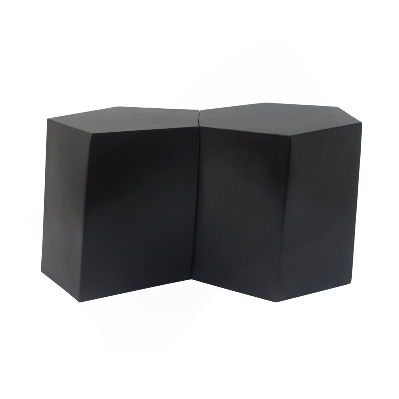 Ensemble de tables basses Modern, Noir